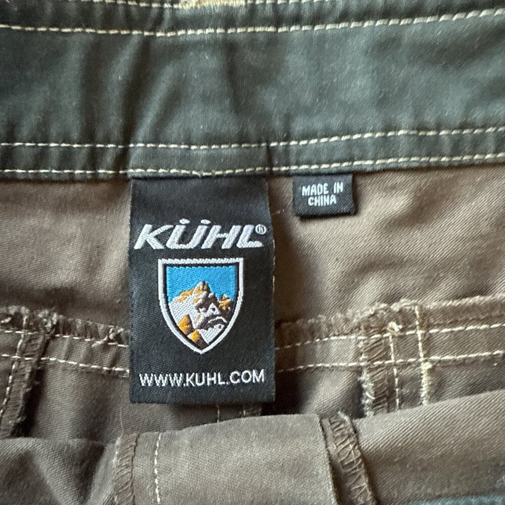 Kuhl Pants Womens 4 Brown Born In The Mountains Cargo Hiking Outdoor cargo - Picture 4 of 9